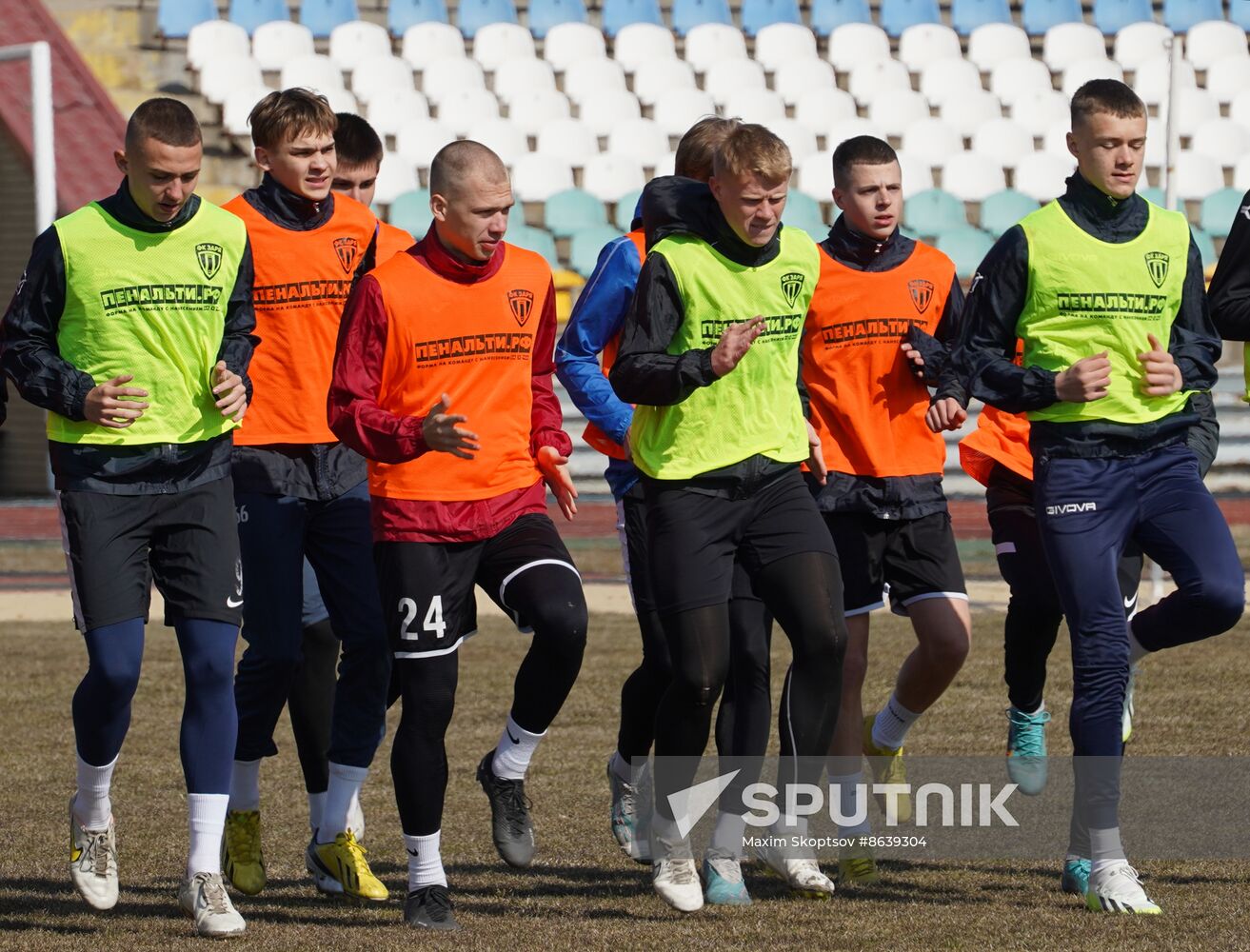 Russia LPR Soccer Training