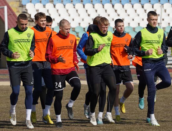 Russia LPR Soccer Training