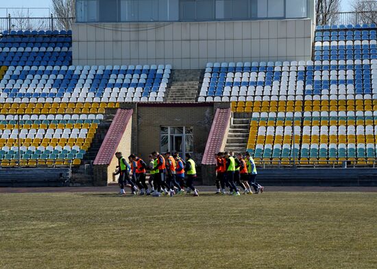 Russia LPR Soccer Training