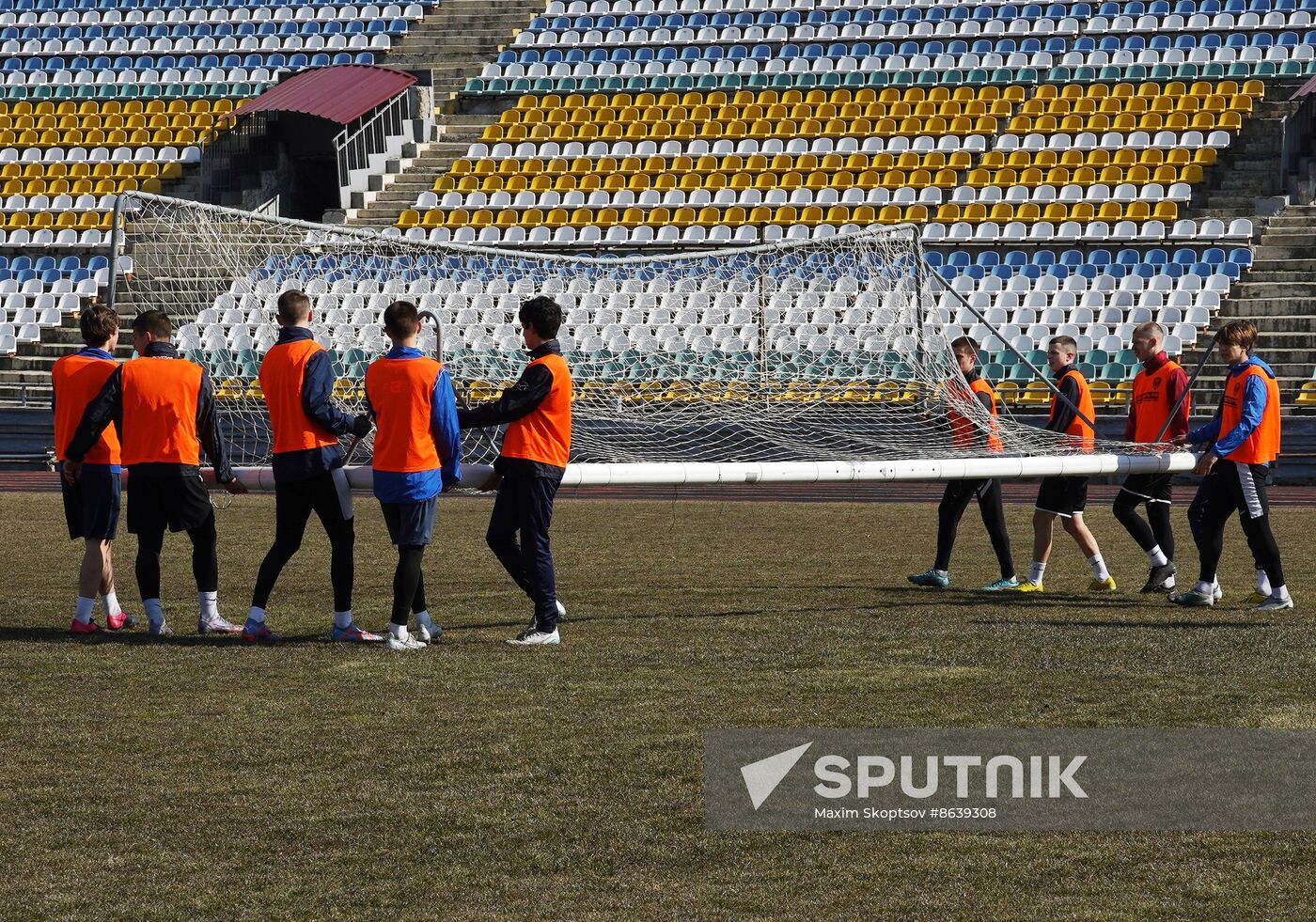 Russia LPR Soccer Training