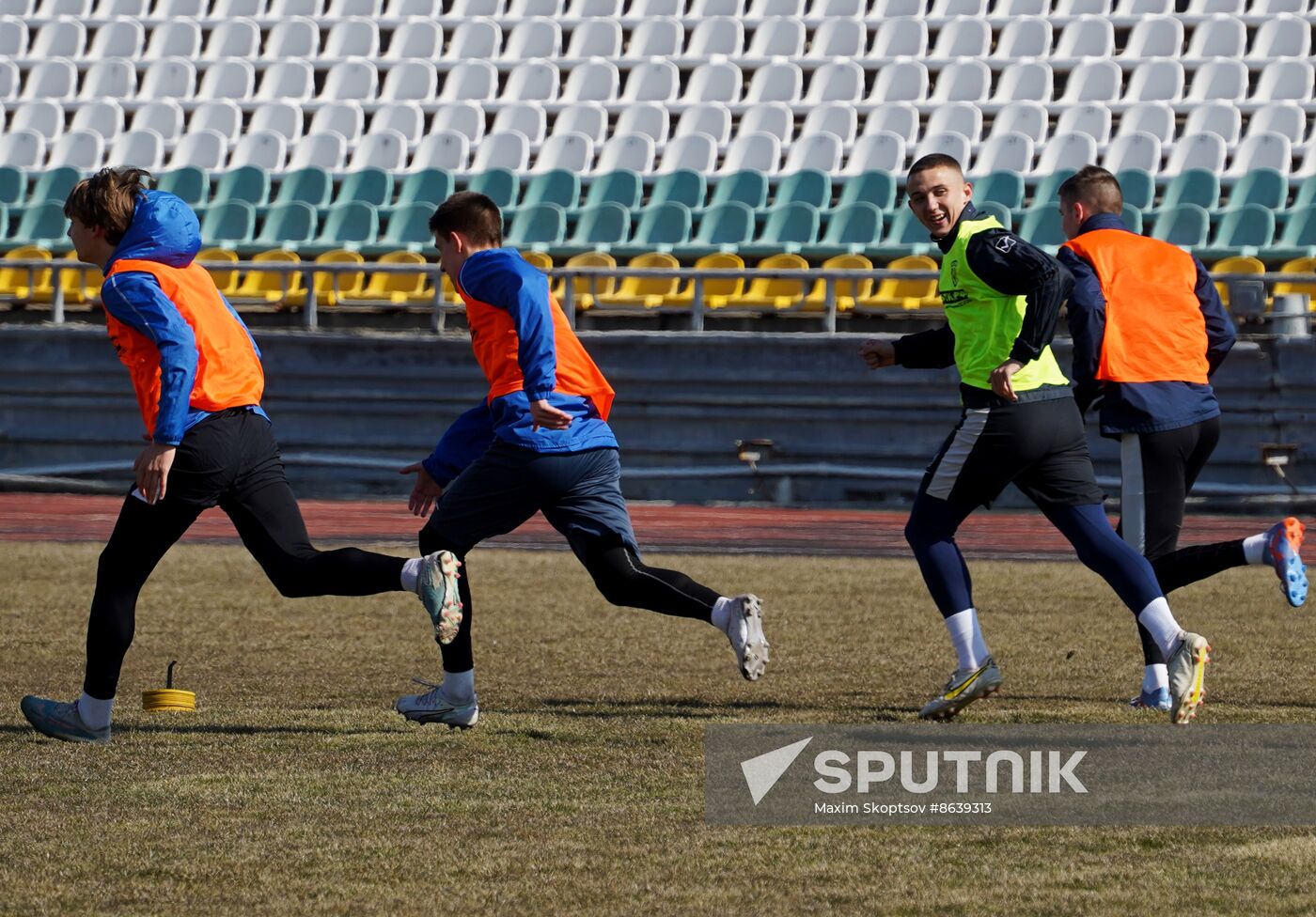 Russia LPR Soccer Training