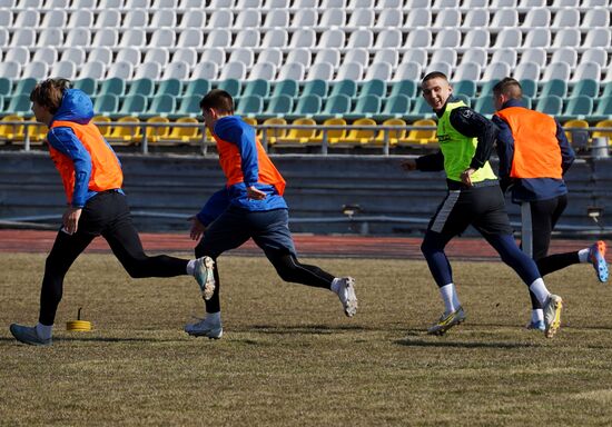Russia LPR Soccer Training