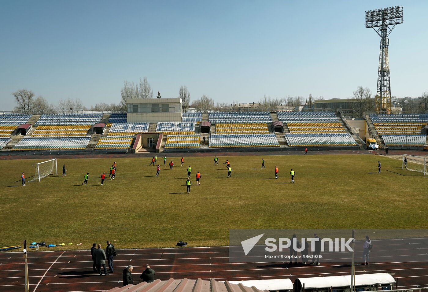 Russia LPR Soccer Training
