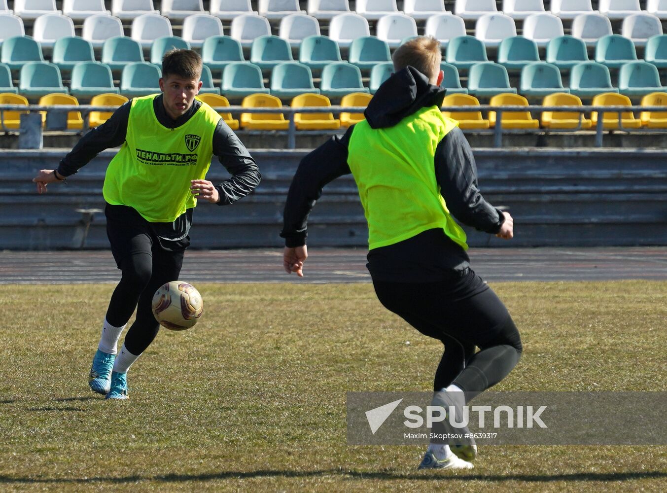 Russia LPR Soccer Training