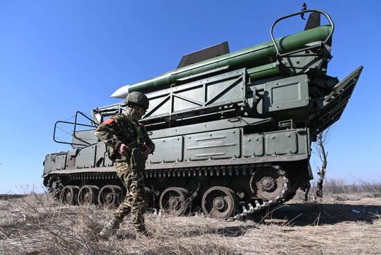 Russia Ukraine Military Operation Air Defence Missile Battalion