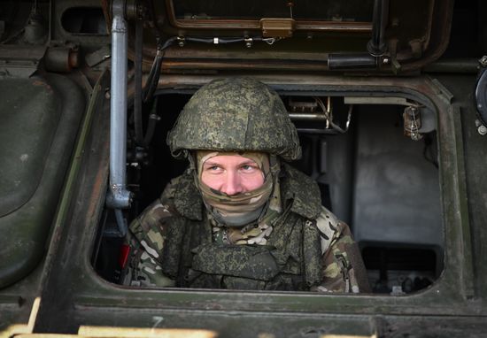 Russia Ukraine Military Operation Air Defence Missile Battalion