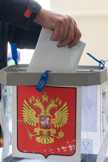 Russia Presidential Election Early Voting