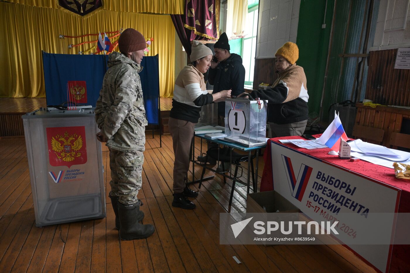 Russia Presidential Election Early Voting