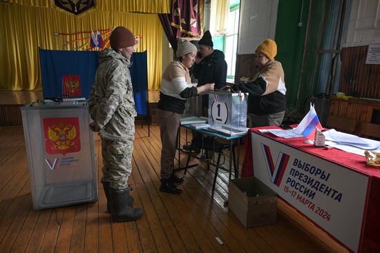 Russia Presidential Election Early Voting