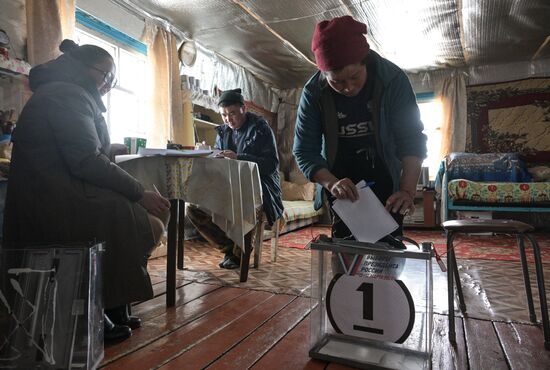 Russia Presidential Election Early Voting