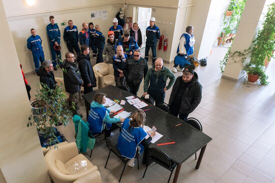 Russia Presidential Election Early Voting