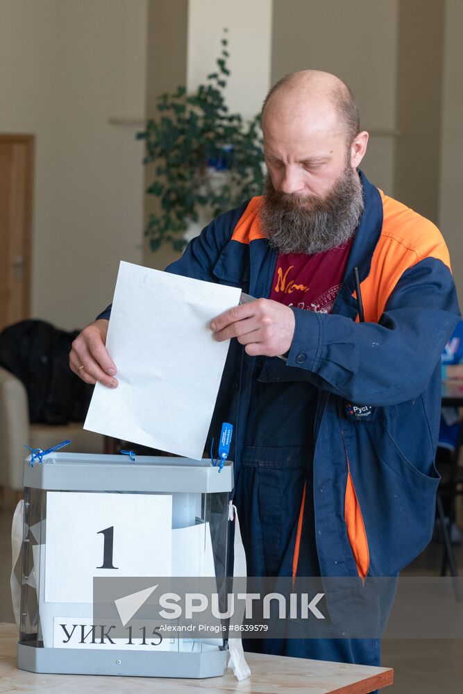 Russia Presidential Election Early Voting