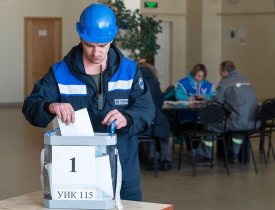 Russia Presidential Election Early Voting