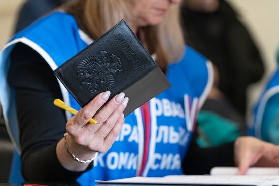 Russia Presidential Election Early Voting