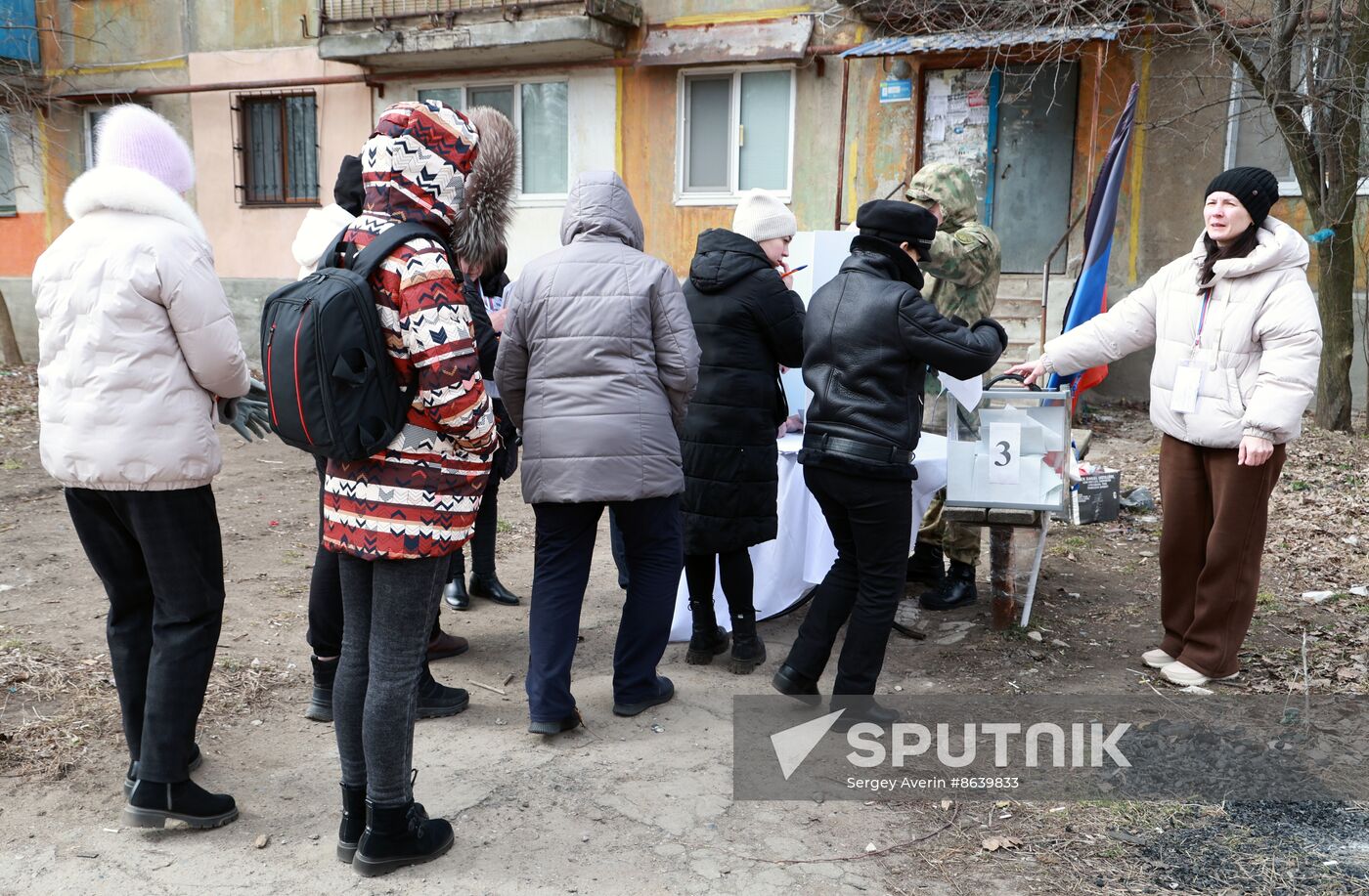 Russia Presidential Election Early Voting