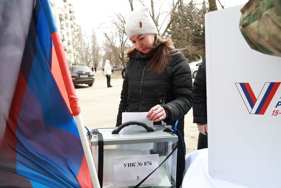 Russia Presidential Election Early Voting