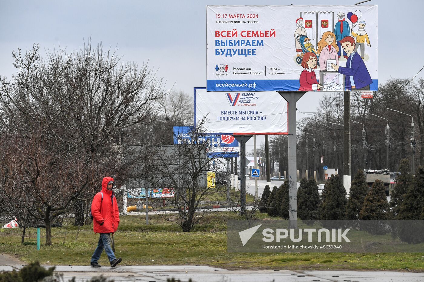 Russia Zaporizhzhia Region Presidential Election Campaign