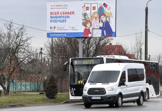 Russia Zaporizhzhia Region Presidential Election Campaign