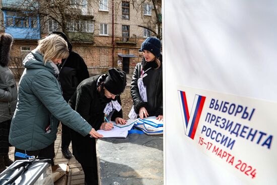 Russia Presidential Election Early Voting