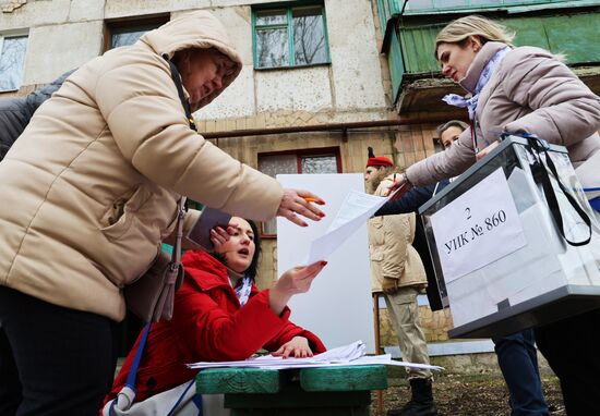 Russia Presidential Election Early Voting