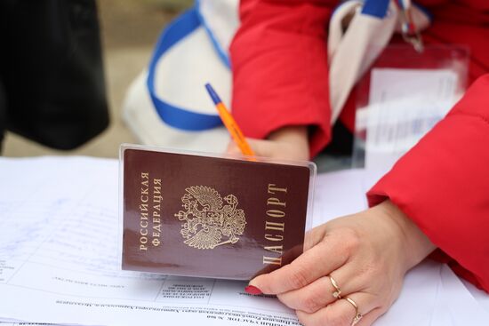 Russia Presidential Election Early Voting