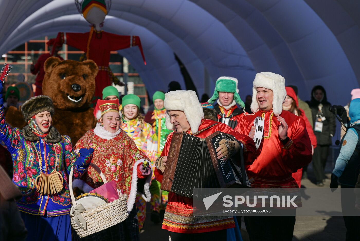 RUSSIA EXPO. Maslenitsa week. Gourmand Wednesday, or Mother-in-Law's Day