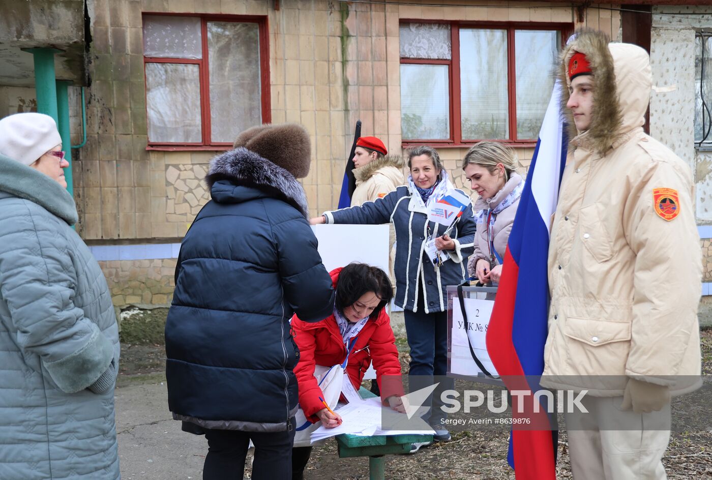 Russia Presidential Election Early Voting