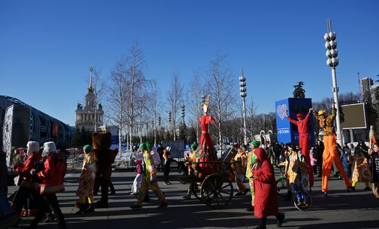 RUSSIA EXPO. Maslenitsa week. Gourmand Wednesday, or Mother-in-Law's Day