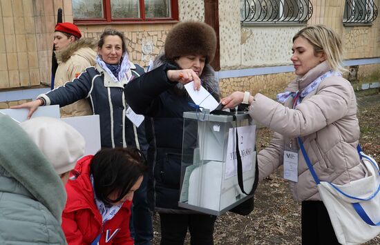 Russia Presidential Election Early Voting