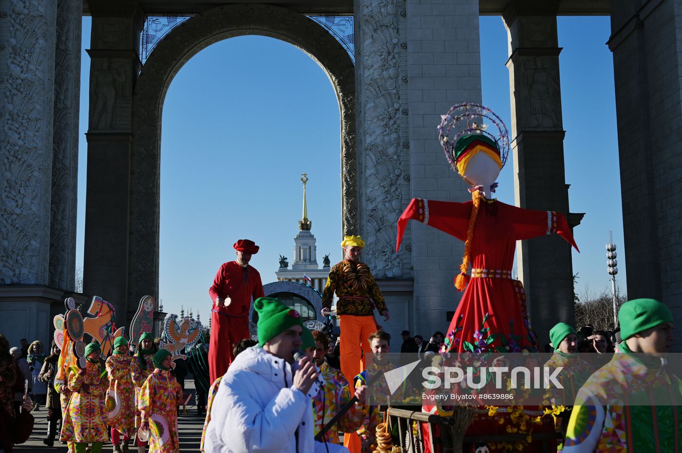 RUSSIA EXPO. Maslenitsa week. Gourmand Wednesday, or Mother-in-Law's Day