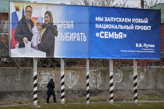 Russia Zaporizhzhia Region Presidential Election Campaign