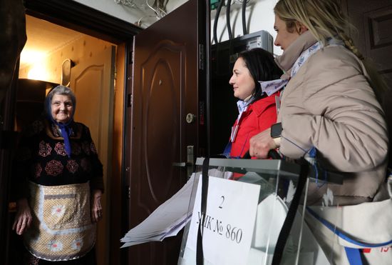 Russia Presidential Election Early Voting