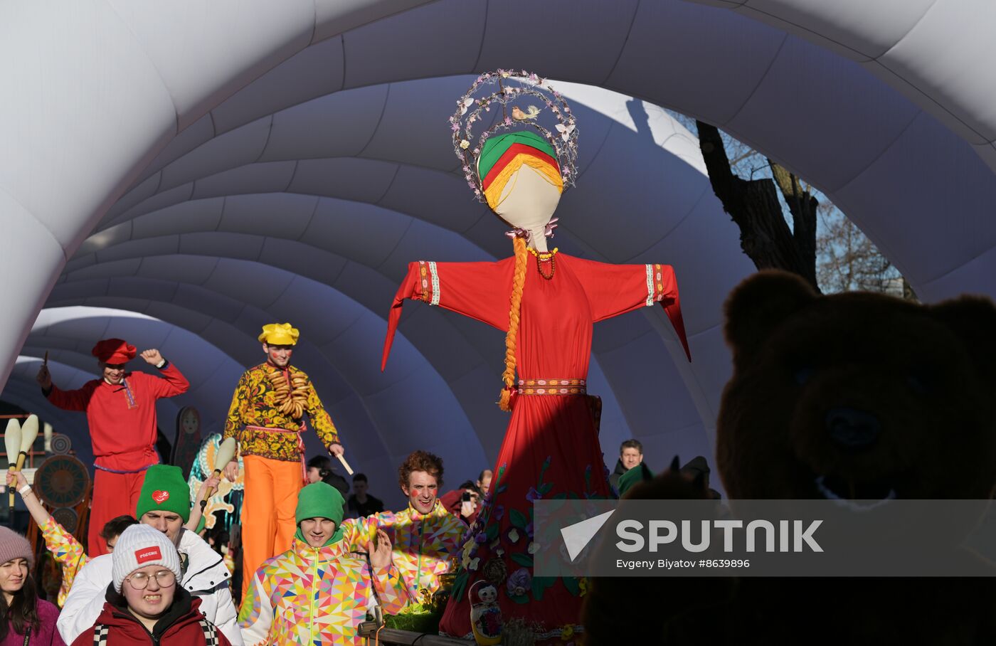 RUSSIA EXPO. Maslenitsa week. Gourmand Wednesday, or Mother-in-Law's Day
