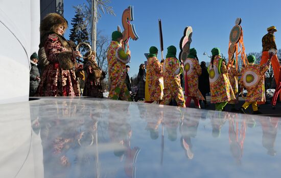 RUSSIA EXPO. Maslenitsa week. Gourmand Wednesday, or Mother-in-Law's Day