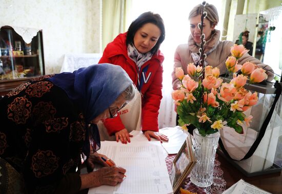 Russia Presidential Election Early Voting