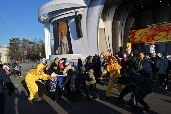 RUSSIA EXPO. Maslenitsa week. Gourmand Wednesday, or Mother-in-Law's Day