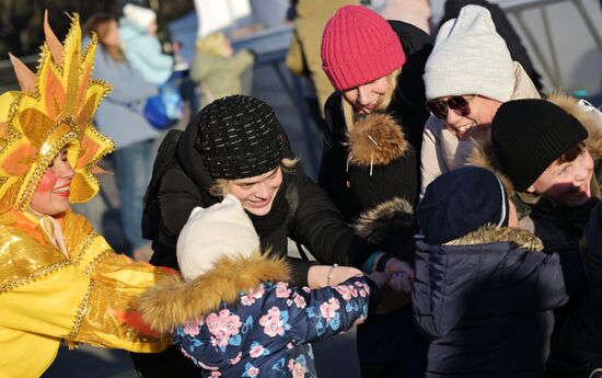 RUSSIA EXPO. Maslenitsa week. Gourmand Wednesday, or Mother-in-Law's Day