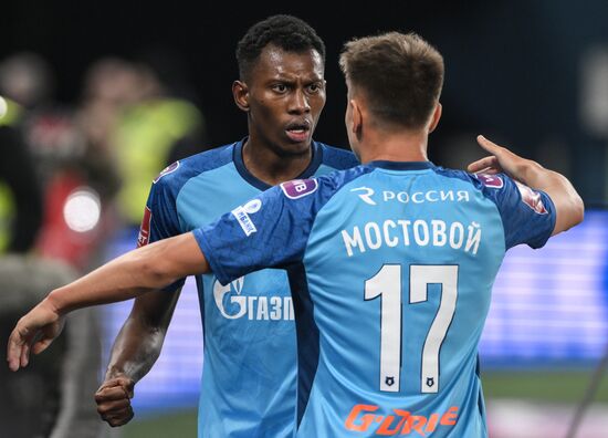 Russia Soccer Premier-League Zenit - Dynamo