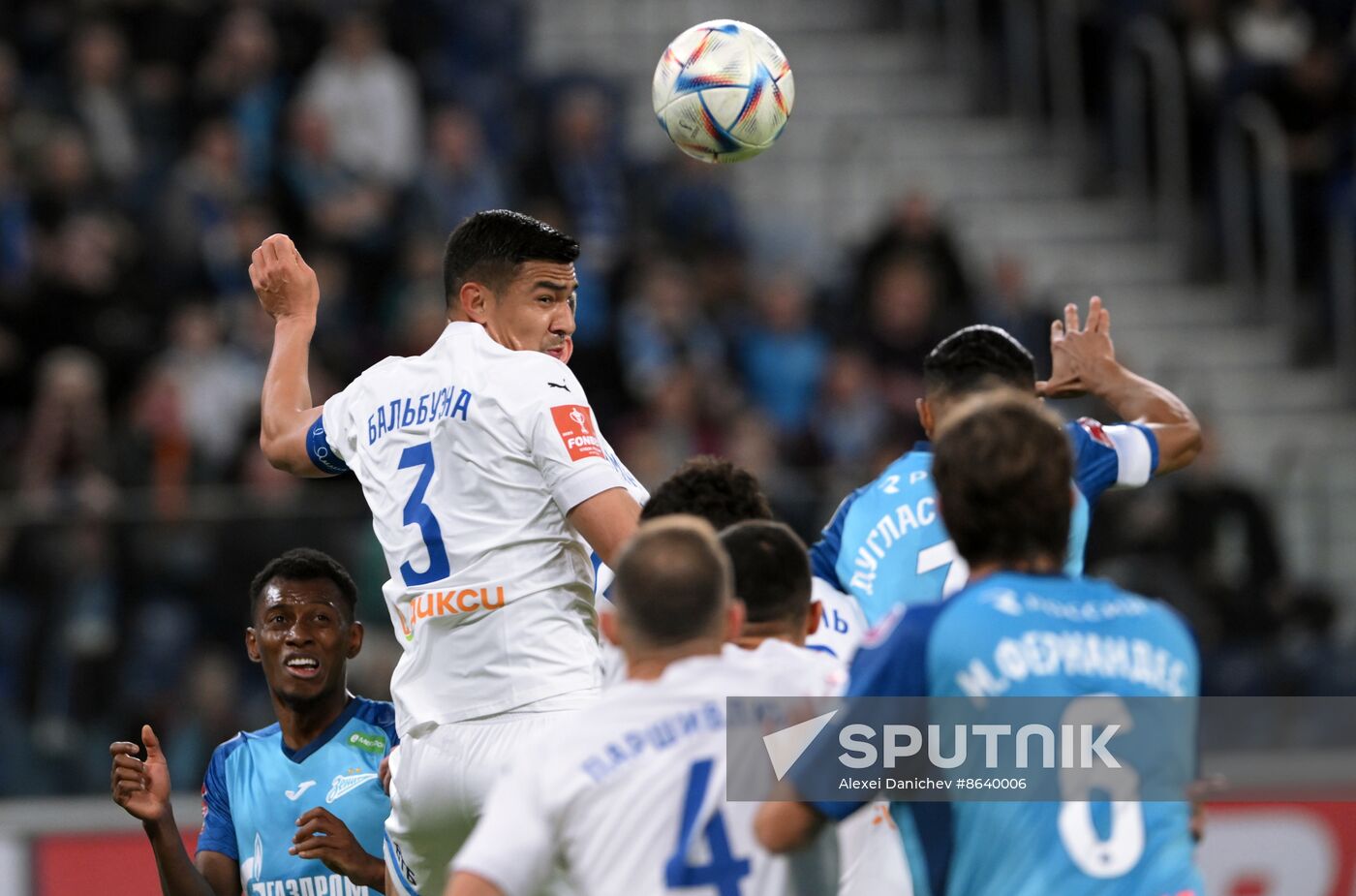 Russia Soccer Premier-League Zenit - Dynamo