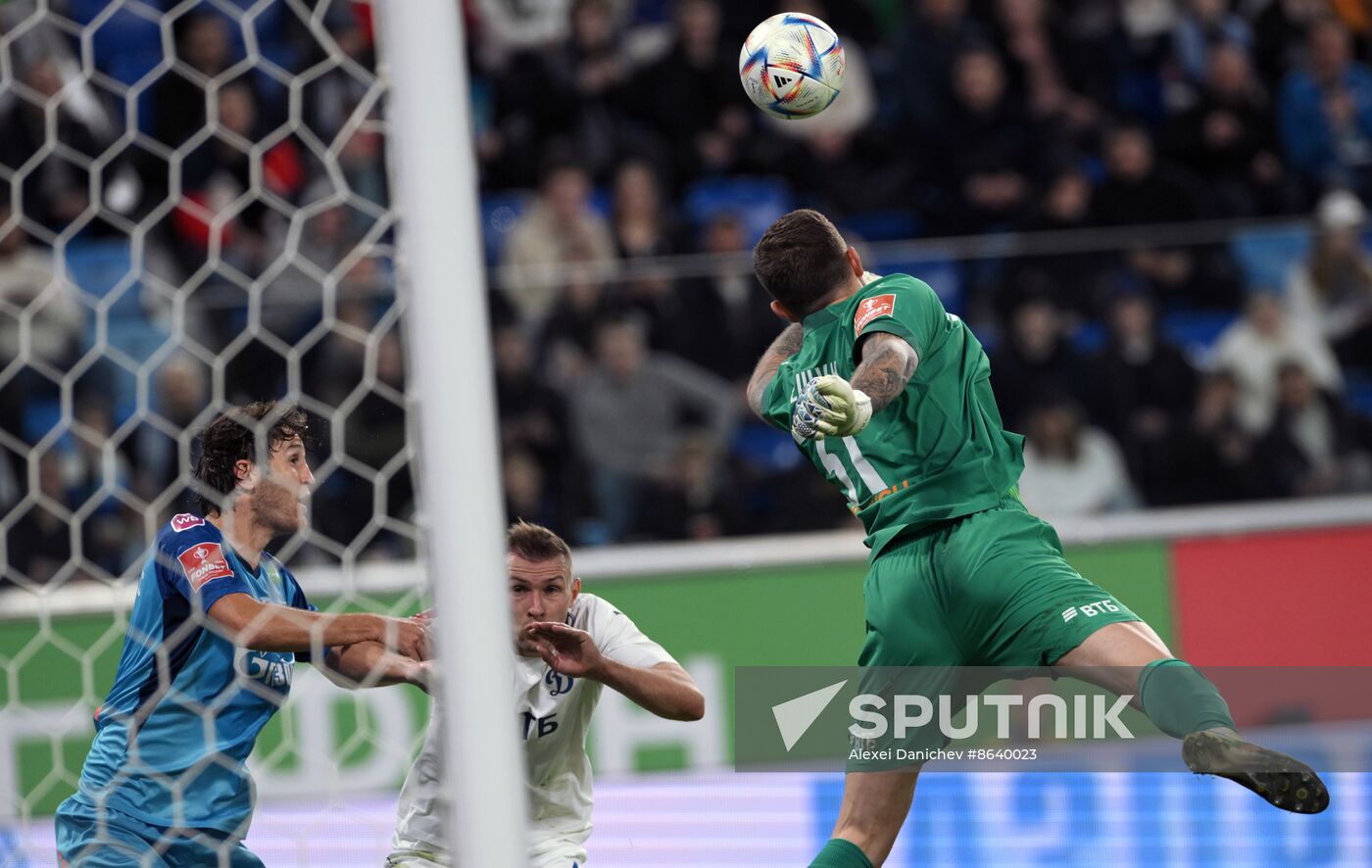 Russia Soccer Premier-League Zenit - Dynamo