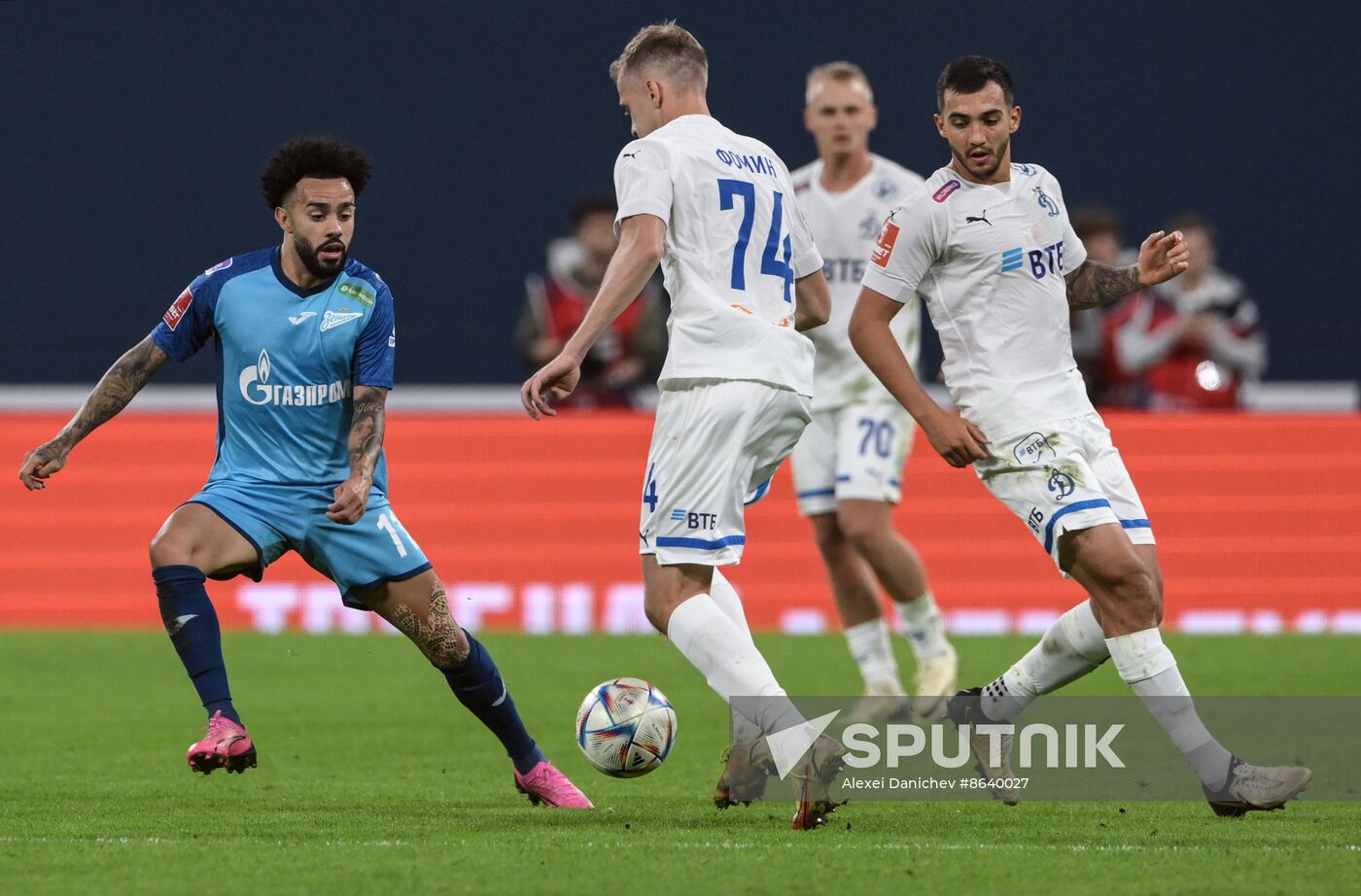 Russia Soccer Premier-League Zenit - Dynamo