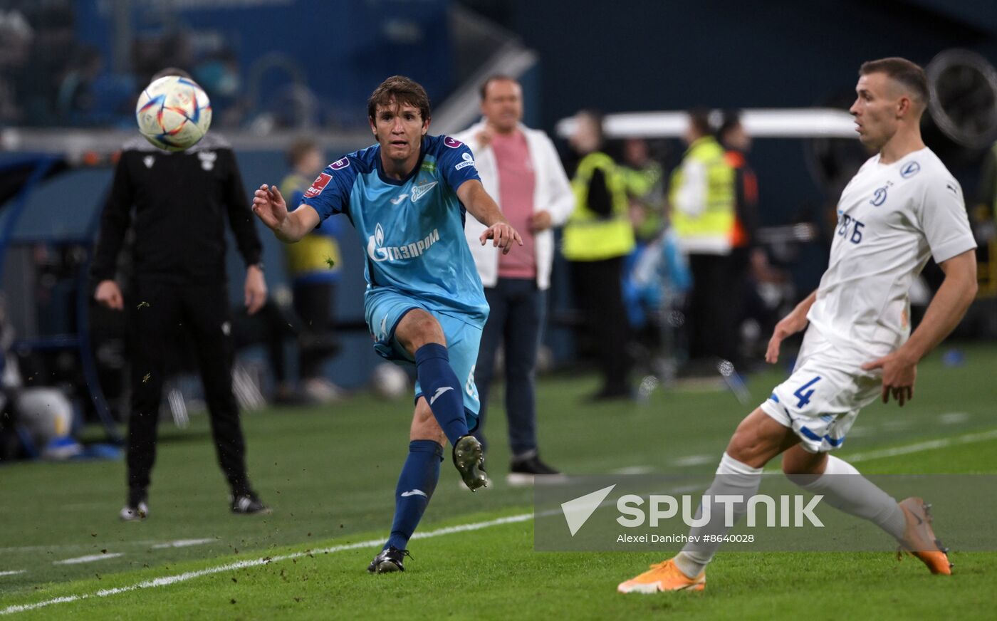 Russia Soccer Premier-League Zenit - Dynamo