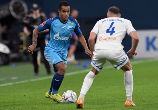 Russia Soccer Premier-League Zenit - Dynamo