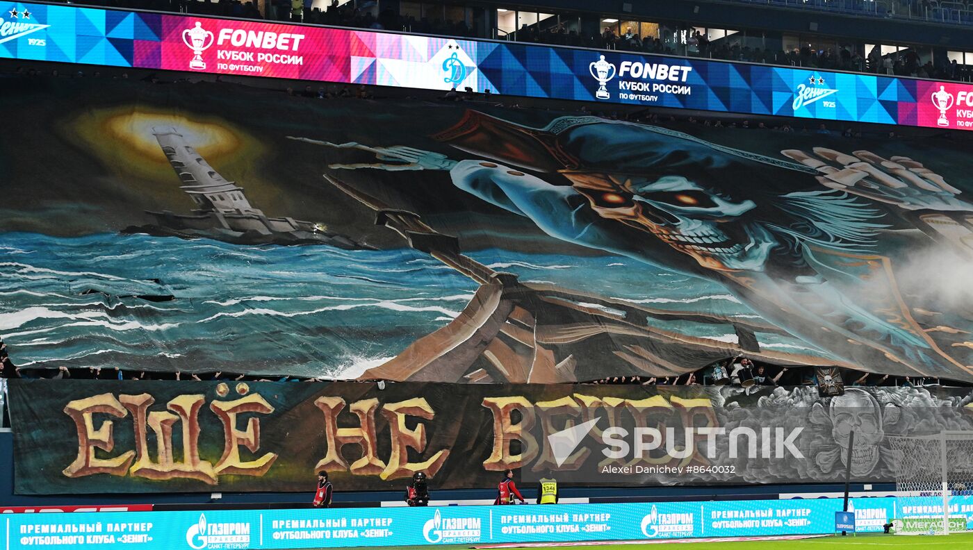 Russia Soccer Premier-League Zenit - Dynamo