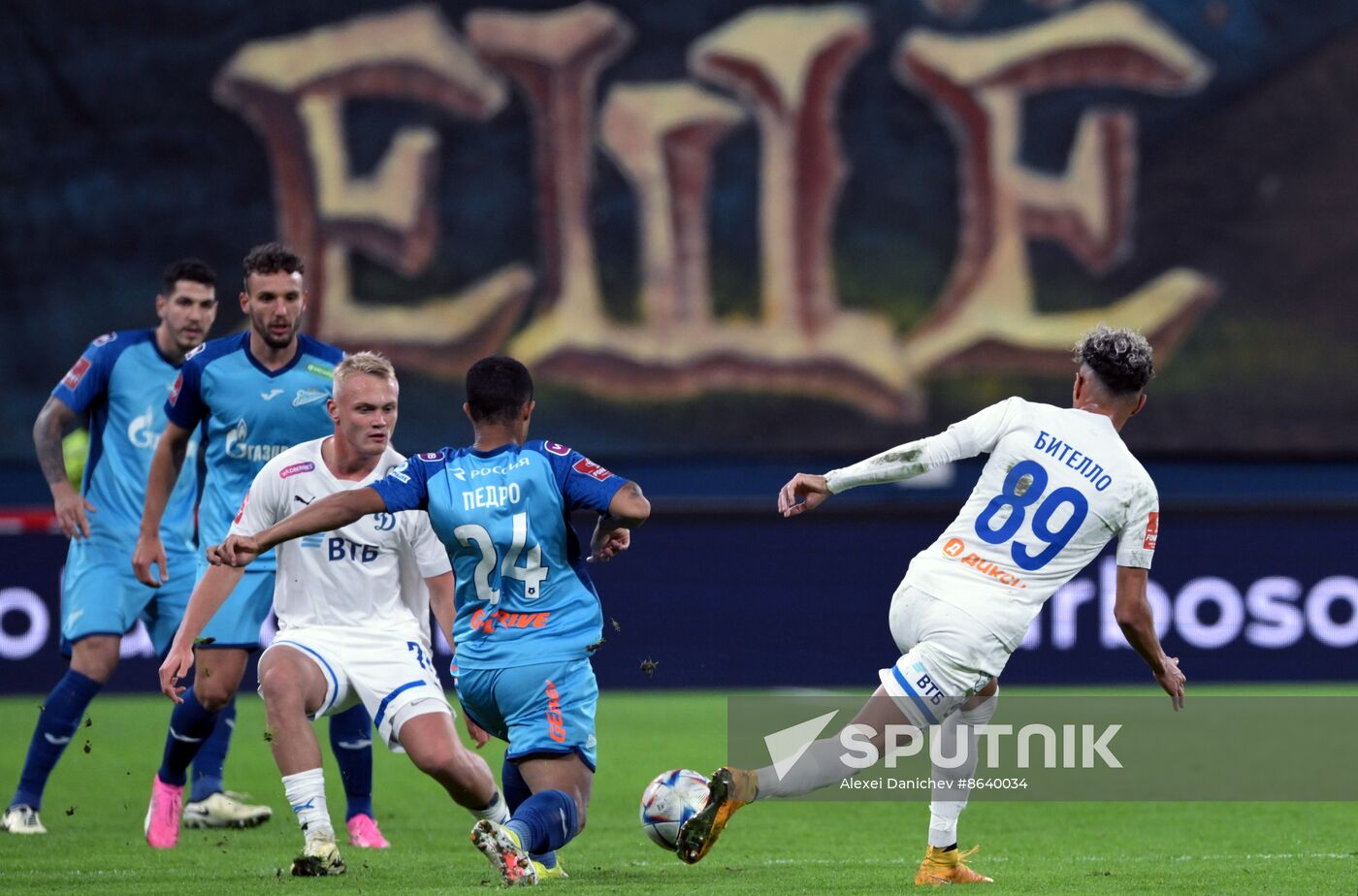 Russia Soccer Premier-League Zenit - Dynamo