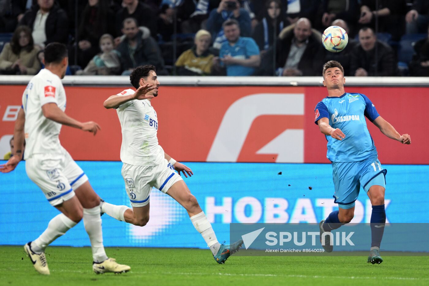Russia Soccer Premier-League Zenit - Dynamo