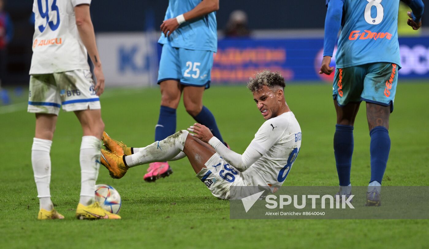 Russia Soccer Premier-League Zenit - Dynamo