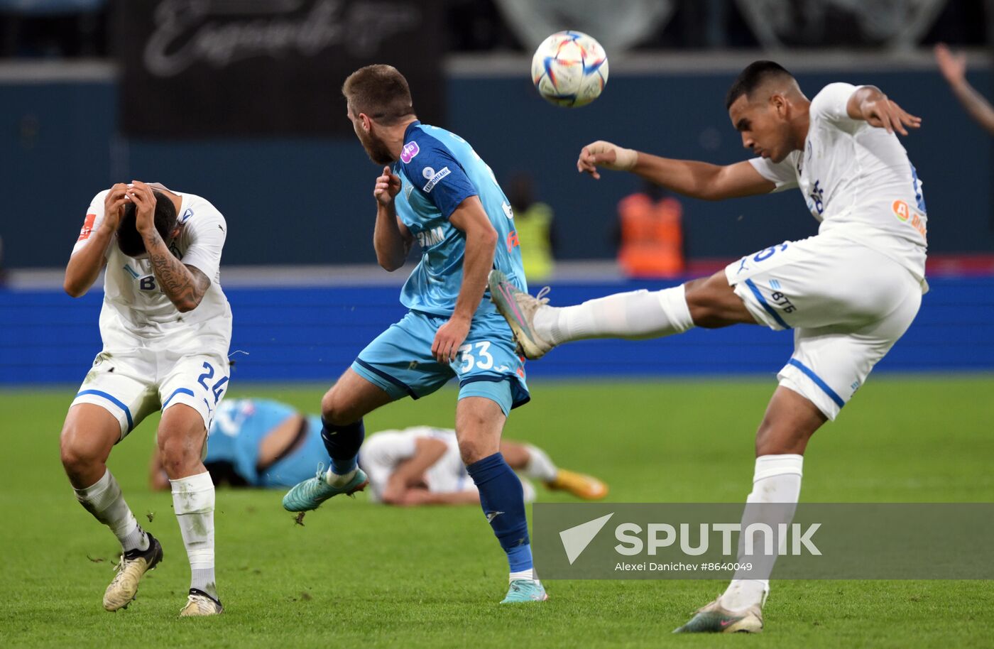 Russia Soccer Premier-League Zenit - Dynamo