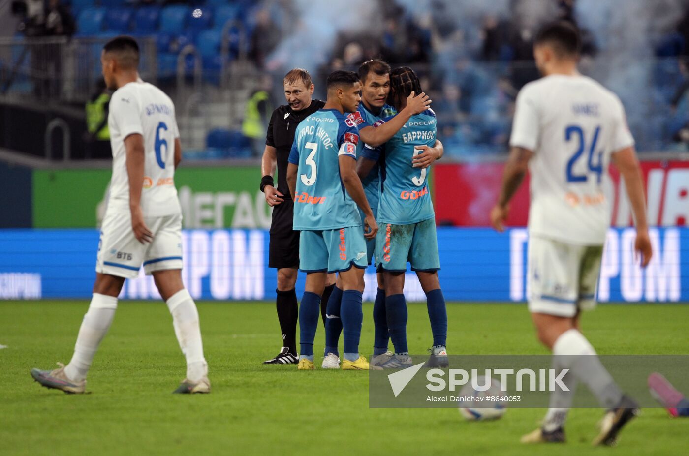 Russia Soccer Premier-League Zenit - Dynamo