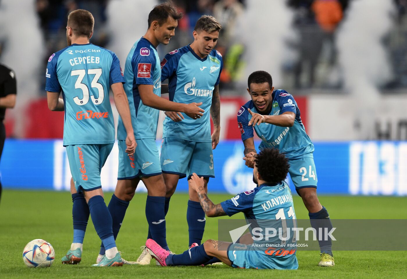 Russia Soccer Premier-League Zenit - Dynamo